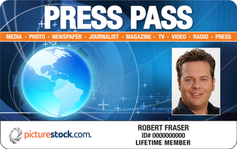 Lifetime Press Pass Kit - Never Renew Again - Free Shipping Worldwide $299